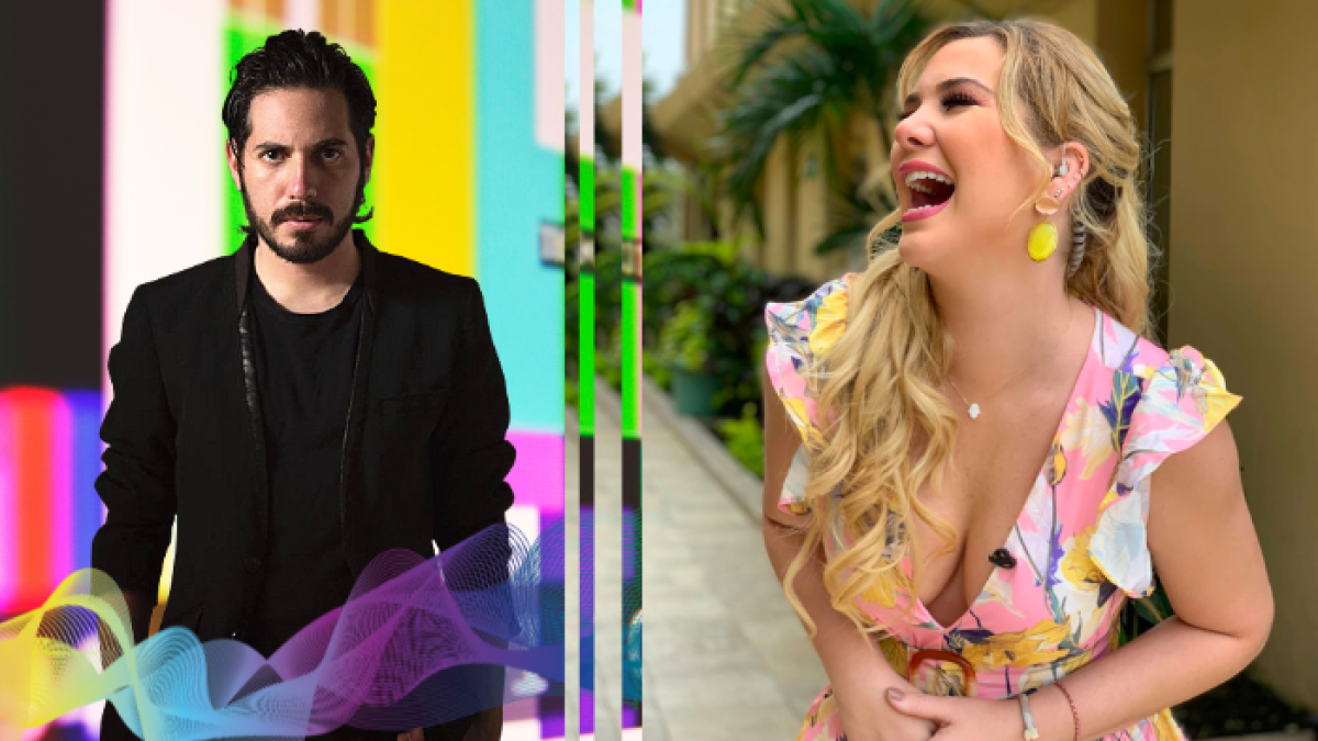 Víctor Aráuz y Carolina Jaume. Su amistad se ha visto afectada por una parodia.