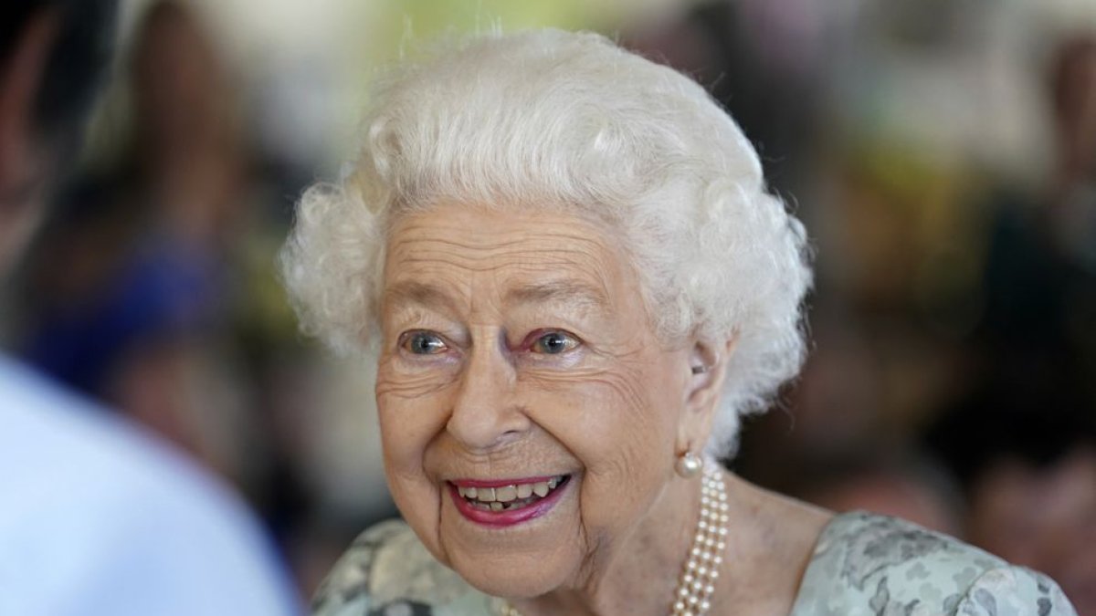 Isabel II, en una visita a Maidenhead, Inglaterra, el 15 de julio de 2022.