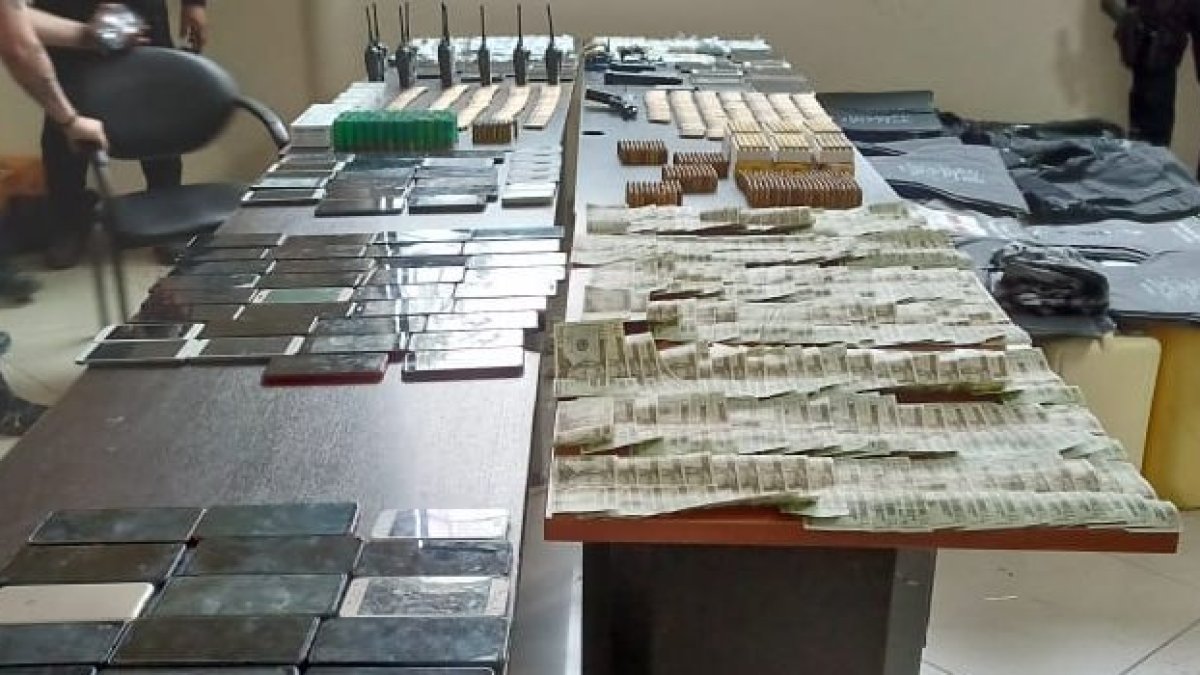 Incautación.Rste miércoles se incautaron más de 900 municiones en dos pabellones de la Penitenciaría del Litoral,, esta cárcel será la última en visitarse.