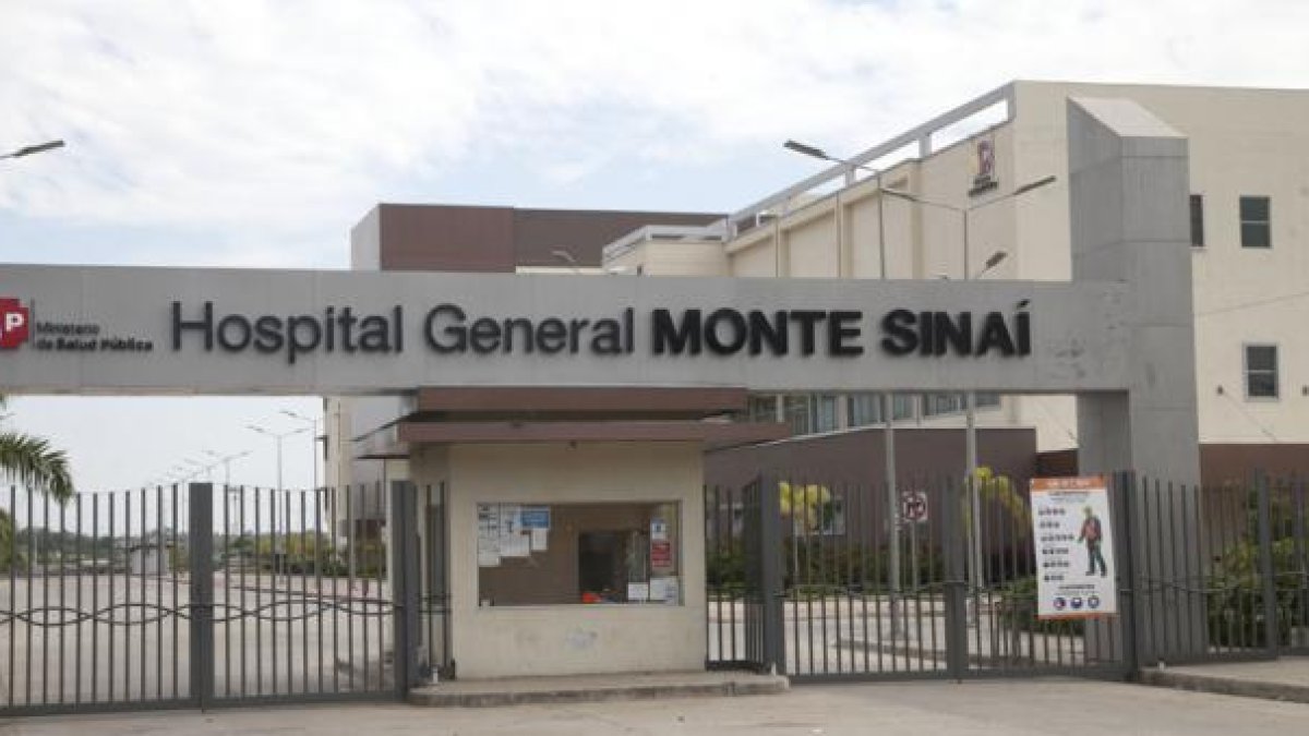 Referencia. David es atendido en el Hospital del Ministerio de Salud Pública Monte Sinaí.