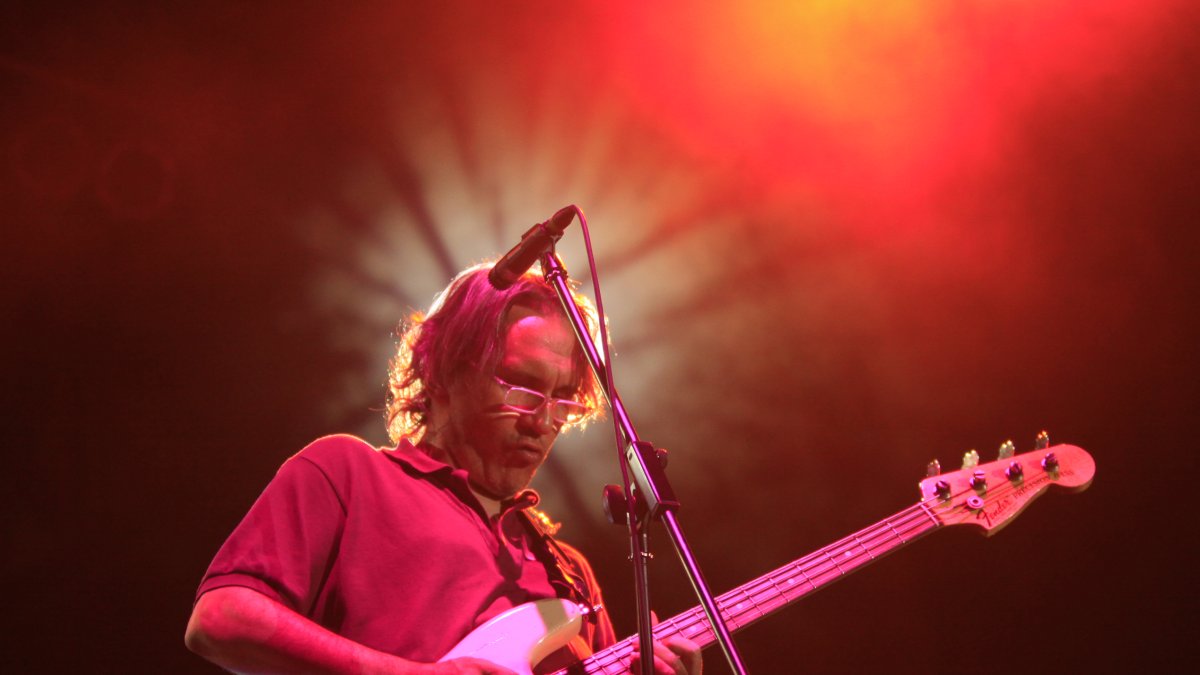 Marciano Cantero en una foto de archivo, durante uno de sus shows en Guayaquil.