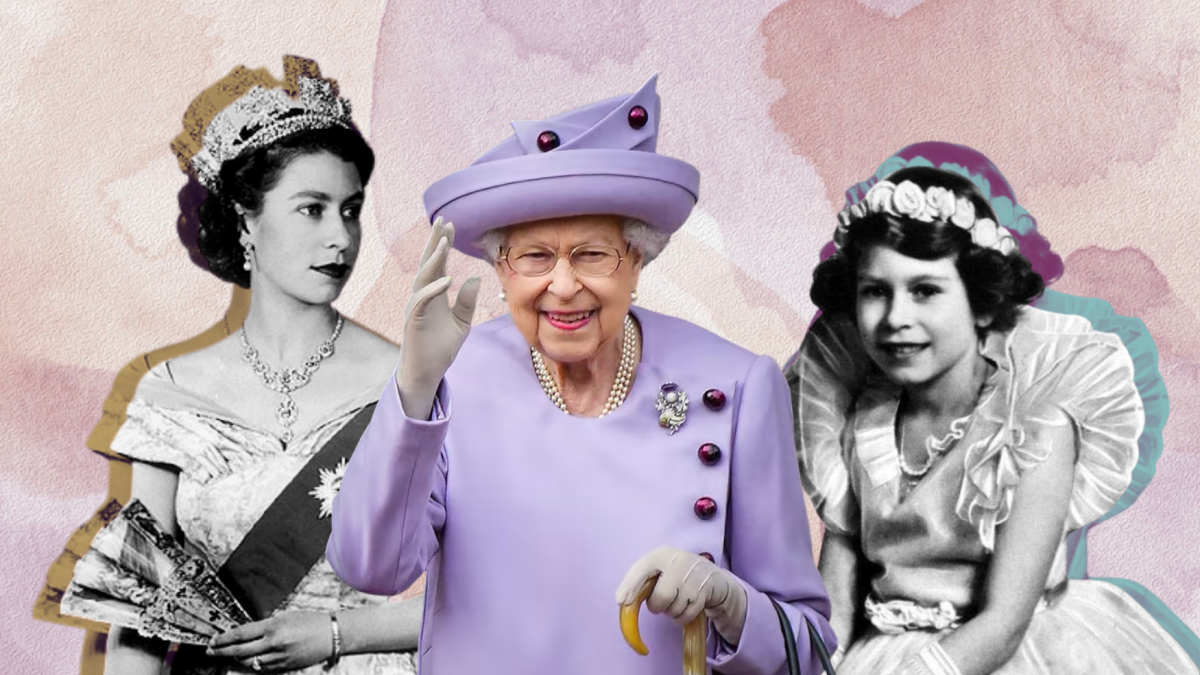 Todas las etapas de la Reina Isabel.