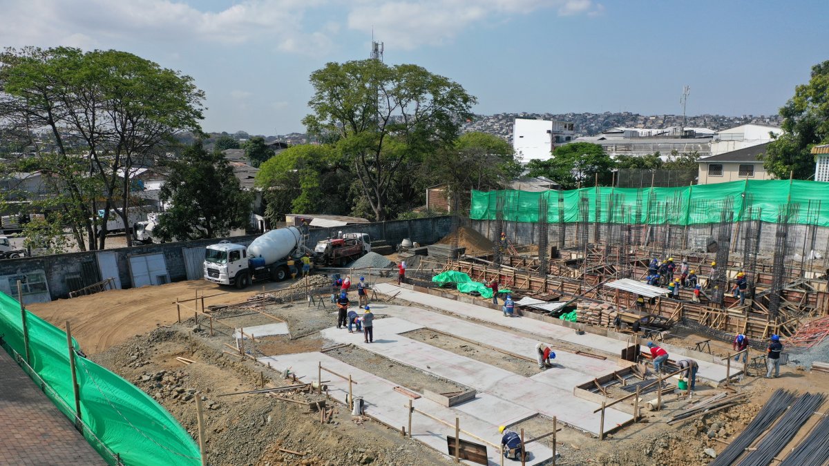 Construcción. Los trabajos se reanudaron el pasado 1 de septiembre.