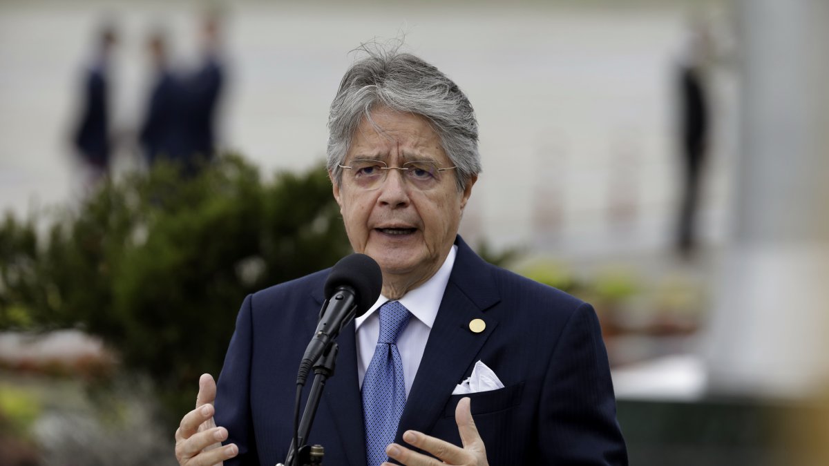 Guillermo Lasso se encontraba desde la semana pasada en Estados Unidos por un viaje relacionado con su salud.