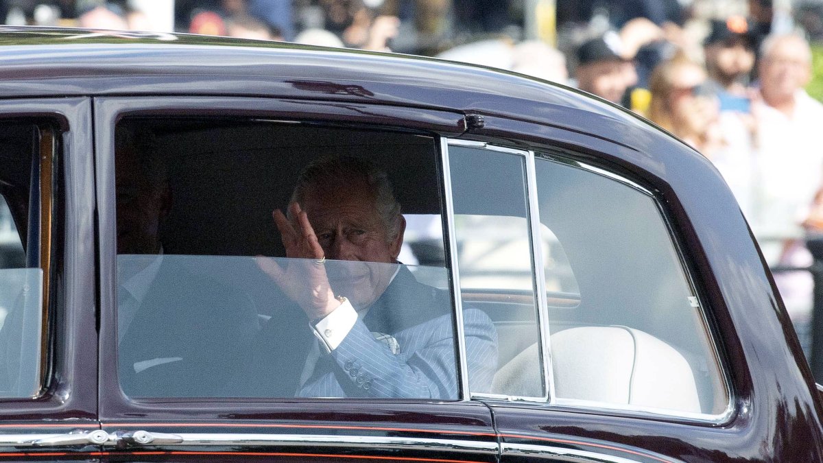 Imagen reciente del rey Carlos II de Inglaterra