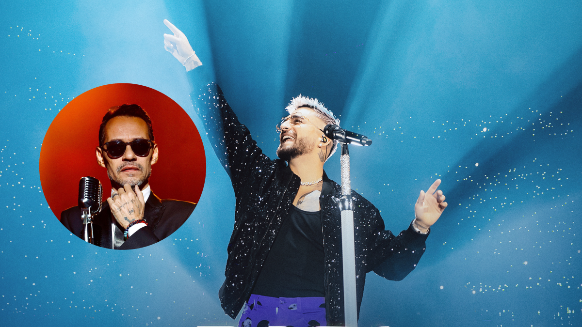 Maluma y Marc Anthony.