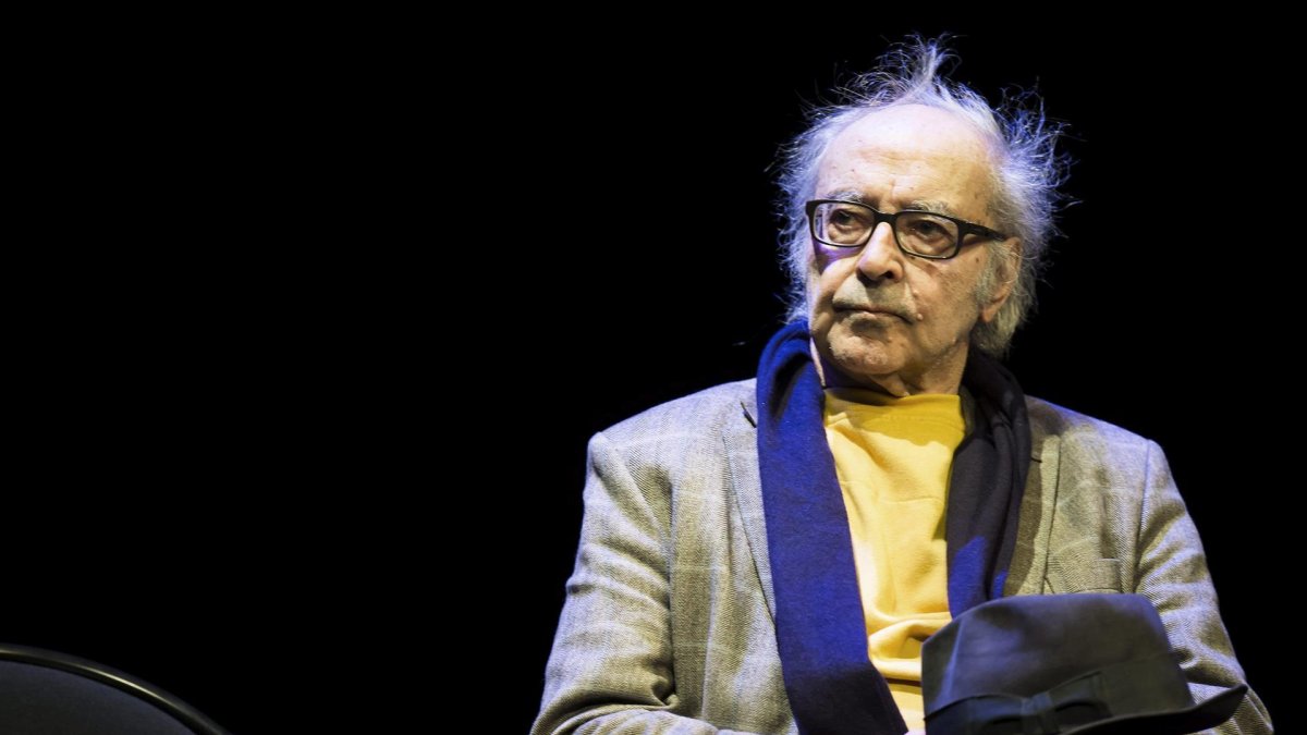 El cineasta franco-suizo Jean-Luc Godard en noviembre de 2013.