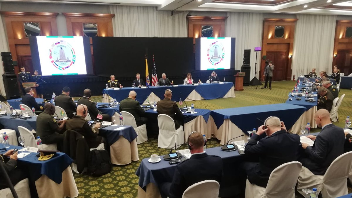 Inauguración de la Conferencia Sudamericana de Defensa en Quito.