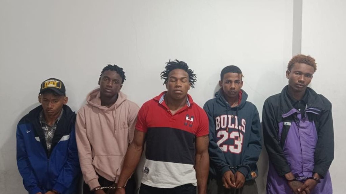 Los sospechosos fueron llevados a una Unidad Judicial