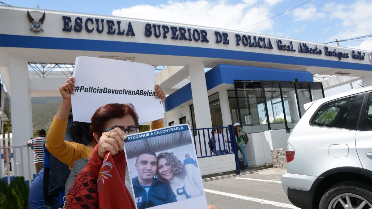 Quito. María Belén Bernal fue asesinada en el interior de la Escuela Superior de la Policía