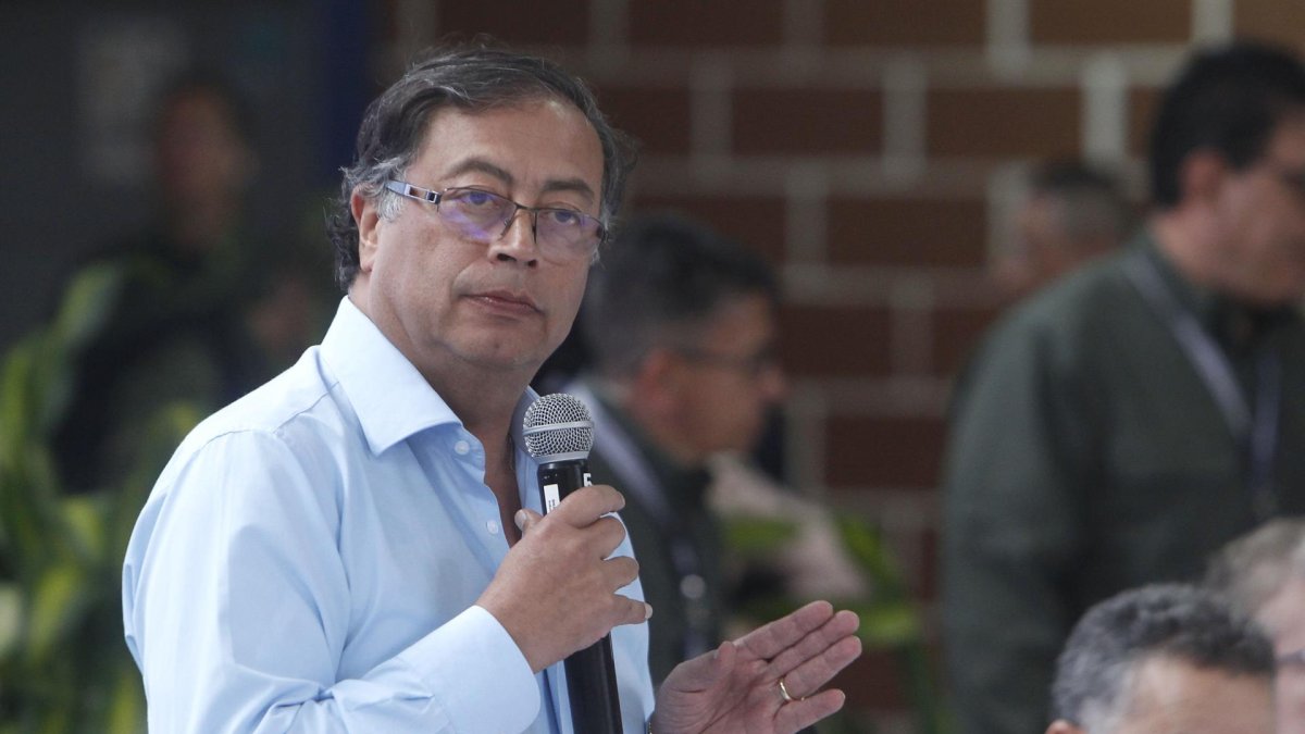El presidente de Colombia Gustavo Petro, en una fotografía de archivo