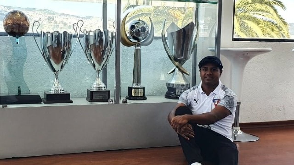 Franklin Salas fue parte de los momentos más gloriosos de la historia de Liga de Quito.