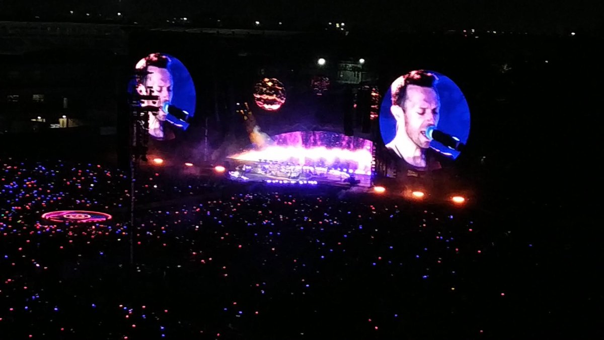 Coldplay con su gira Music of the Speres