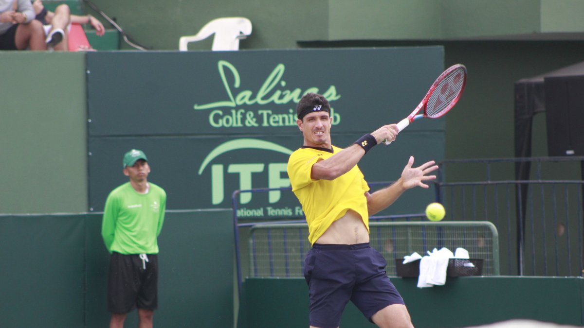 Emilio Gómez, raqueta # 1 de Ecuador, confirmó su ausencia de la serie Copa Davis ante Grecia.