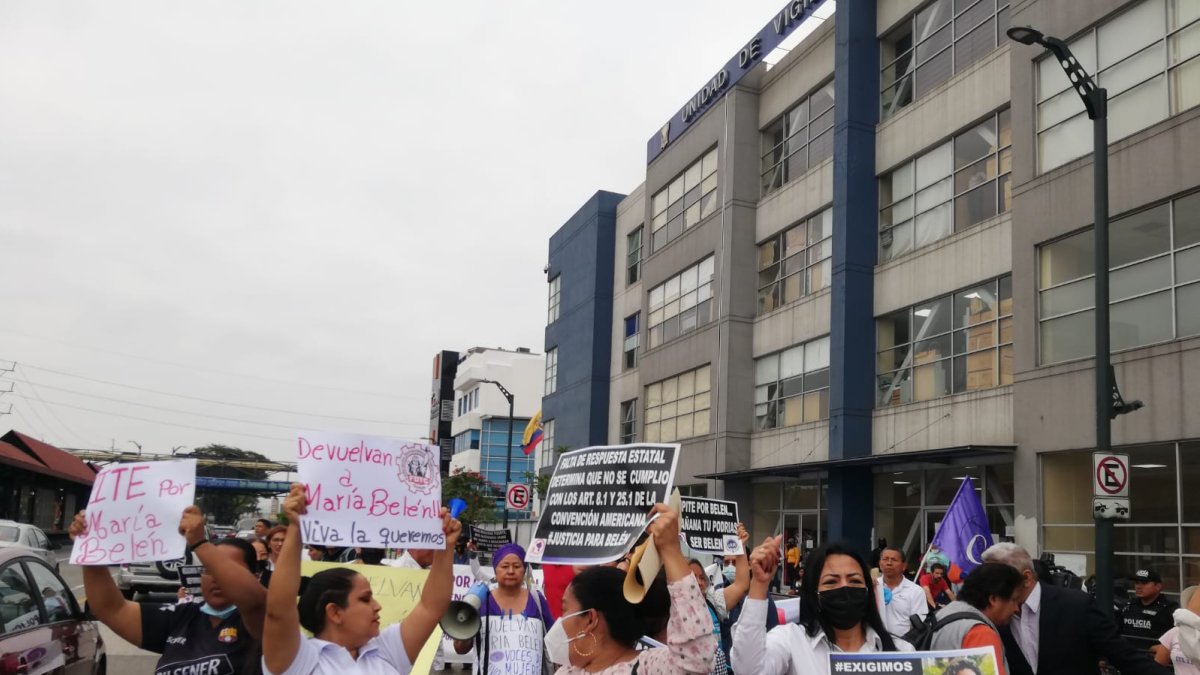 La mañana del 19 de septiembre de 2022, hubo un plantón fuera del Cuartel Modelo.