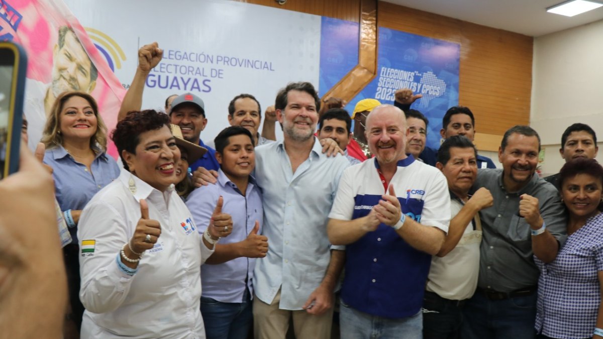 Francesco Tabacchi es la carta del movimiento CREO para la Prefectura del Guayas.