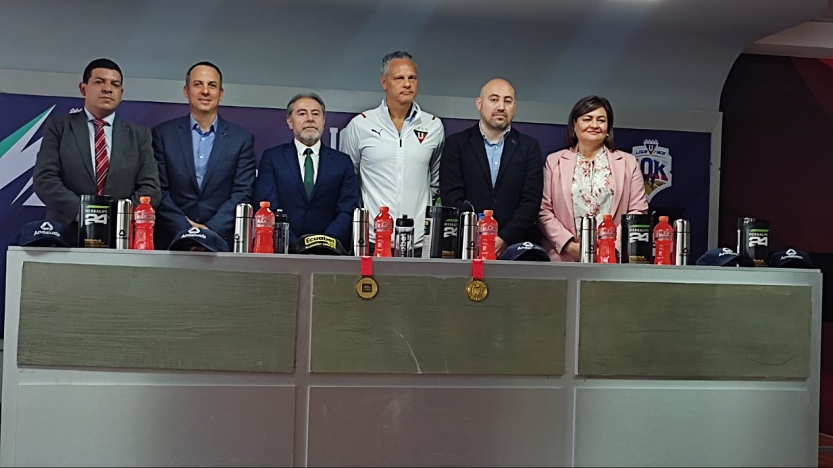 Rueda de Prensa de Liga de Quito.