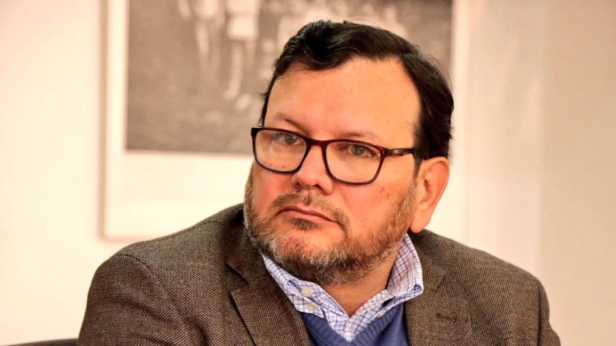 Bernardo Manzano en una rueda de prensa dada este 20 de septiembre.