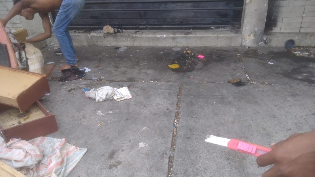 Evidencias. Algunas armas decomisadas.