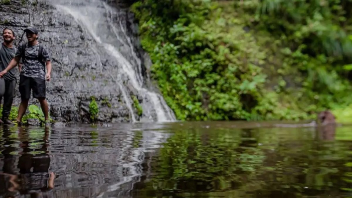 Olón. Este es uno de los sectores de la provincia muy rica en áreas silvestres, manantiales.