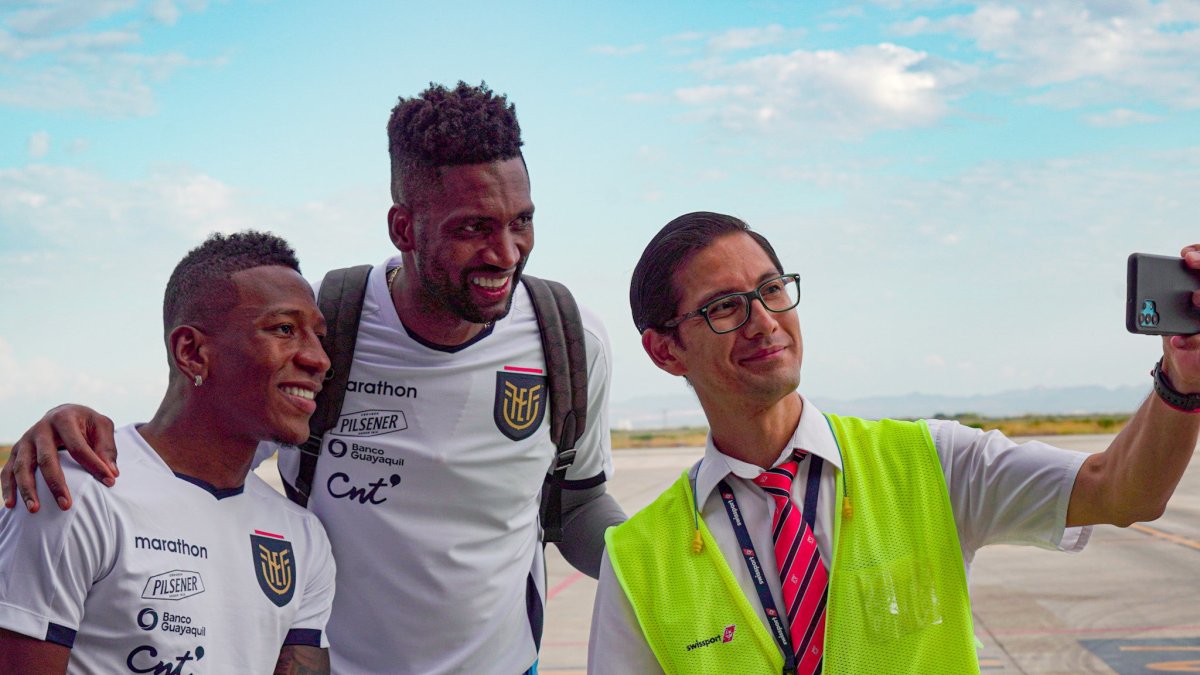 Los seleccionados nacionales llegaron el pasado miércoles 21 de septiembre de 2022 a Murcia, sede del primer partido.