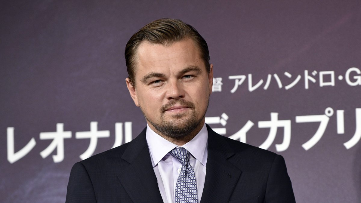 Fotografía de archivo en la que se registró al actor y activista ambiental estadounidense Leonardo DiCaprio.