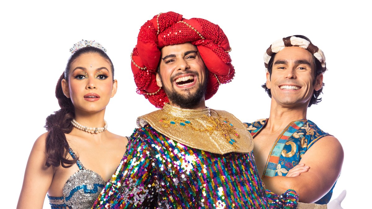 Nicole Rubira, Ariel Zöller y Juan José Jaramillo protagonizan este clásico extraído de Las mil y una noches.