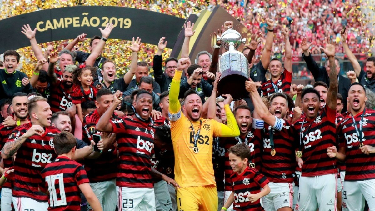 Flamengo buscará reeditar la celebración de la Copa Libertadores 2019, cuando venció a River Plate.