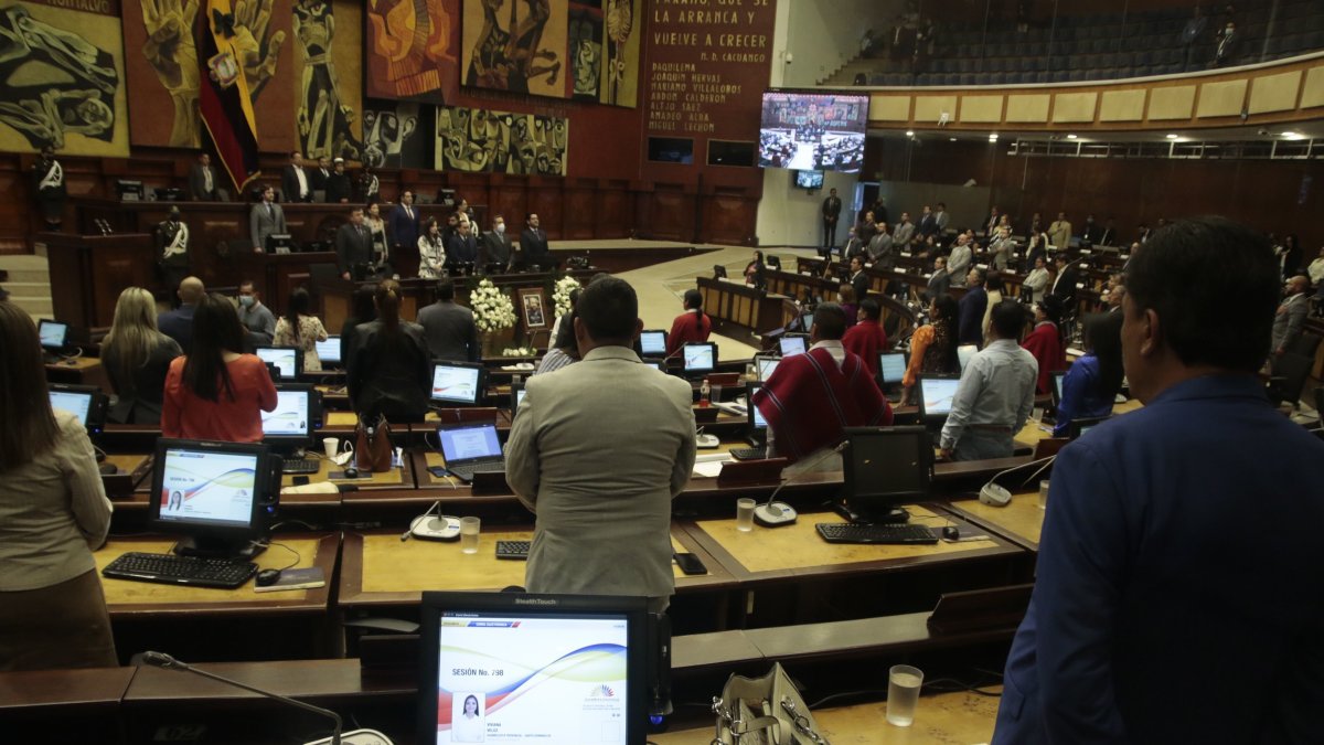 El pleno de la Asamblea Nacional se reunió el 8 de septiembre, días previos al periodo de receso ordinario.