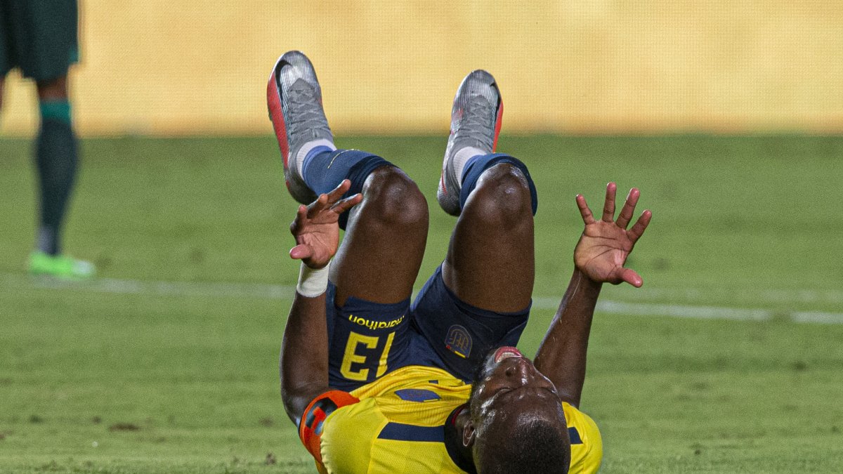 Enner Valencia fue el jugador que más veces falló de cara al gol ante Arabia Saudita.