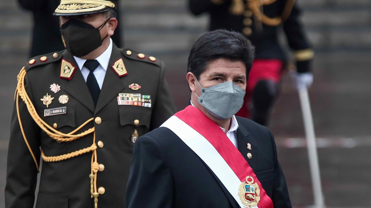 El presidente del Perú, Pedro Castillo, en una fotografía de archivo.