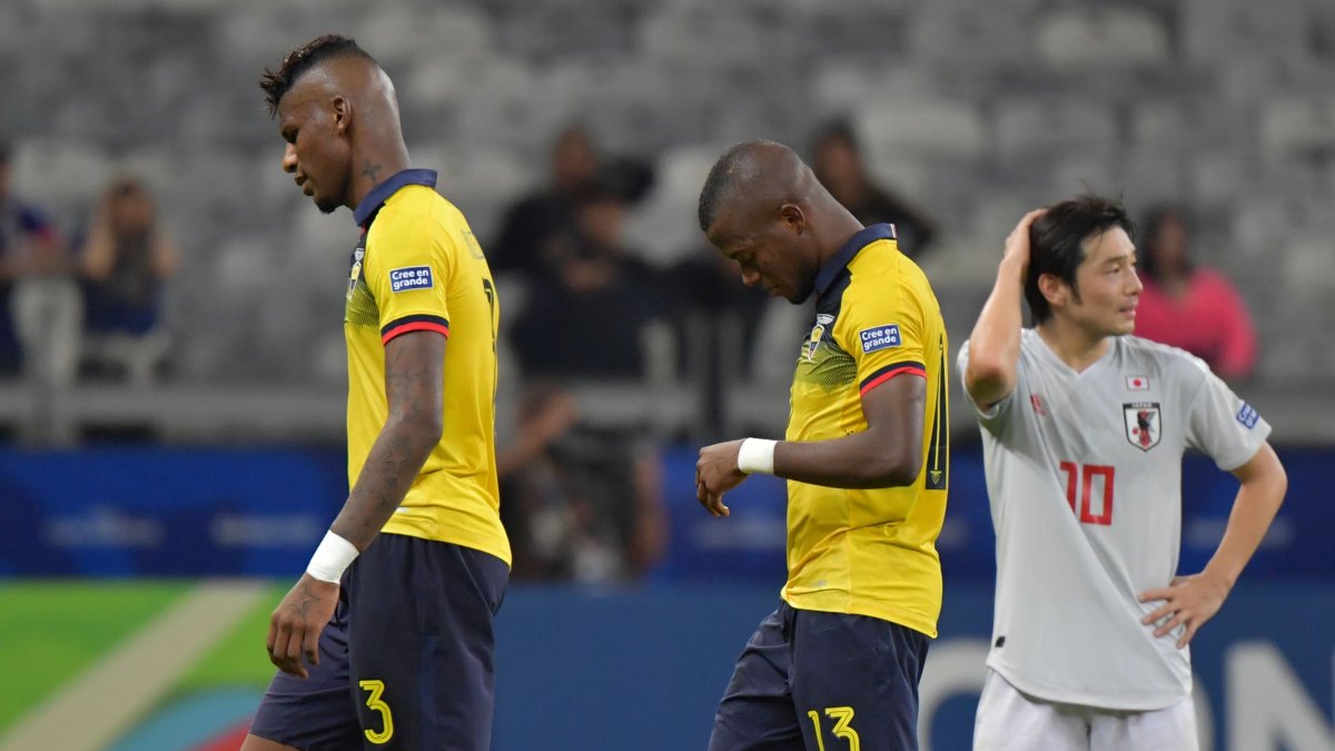Ecuador y Japón se midieron en la Copa América 2019 en Brasil. Igualaron 1-1.