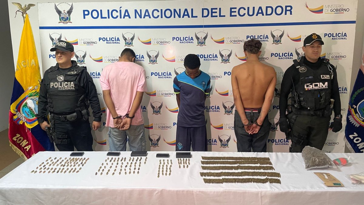 Los detenidos tras el hecho violento registrado en Ciudad Victoria.