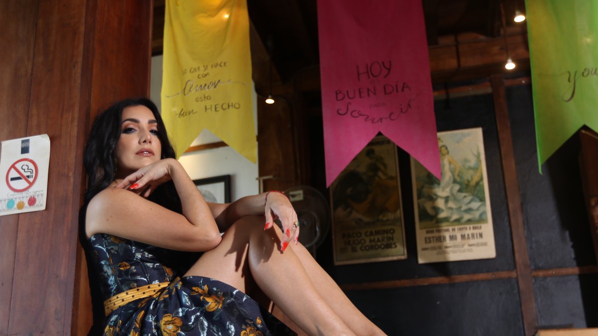 Pamela Cortés fue 'La paquiita ecuatoriana'.