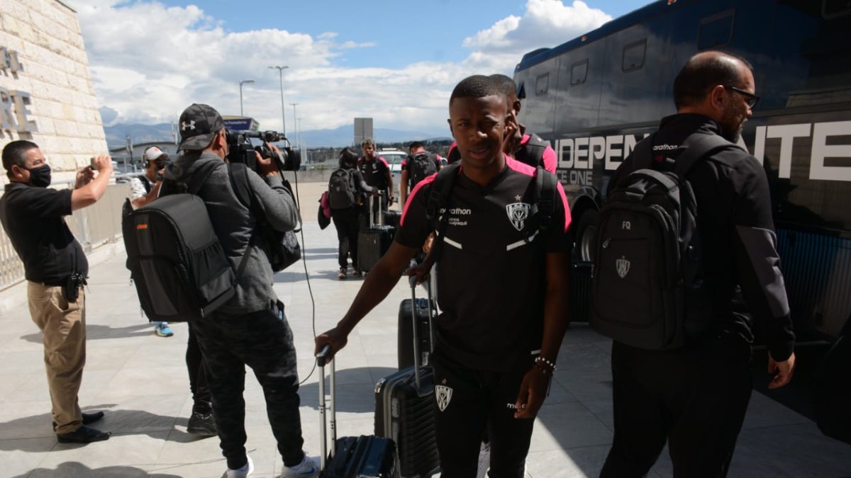 Independiente del Valle saliendo de Ecuador.