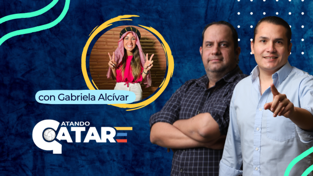 Pódcast Catando Qatar con Gabriela Alcívar.