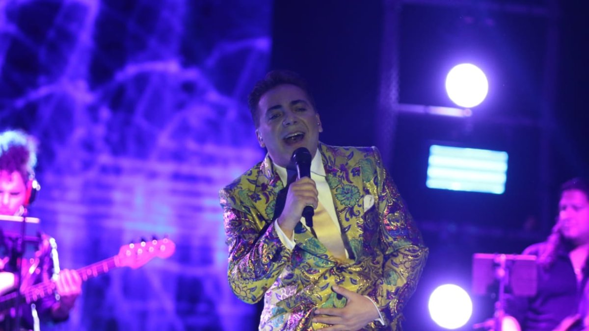 Concierto de Cristian Castro.