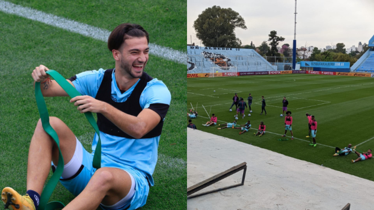 Así se viven los entrenamientos con Independiente.