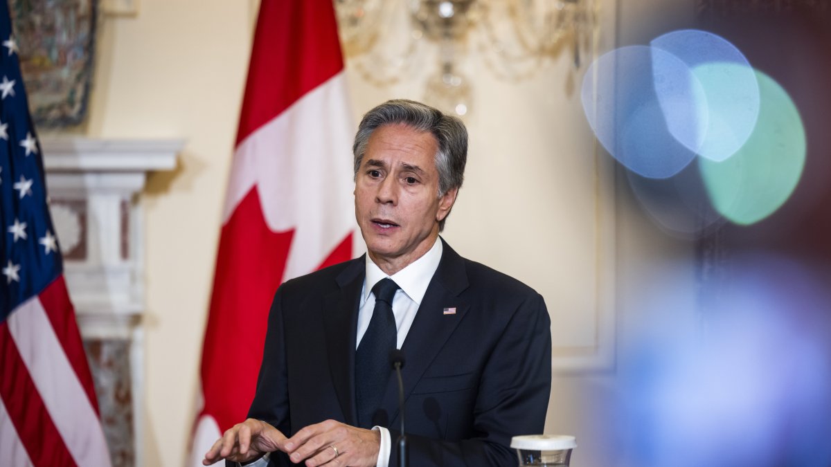 Washington, Antony Blinken está en Lima para la reunión de la OEA.   /JIM LO SCALZO