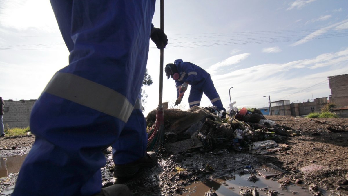 Situación. En sectores de la ciudad hay acumulación de basura. Los ciudadanos tampoco cumplen su parte.