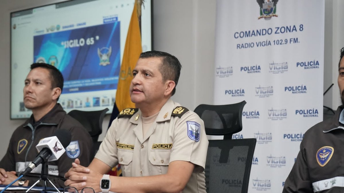 Reunión de la Policía Nacional.