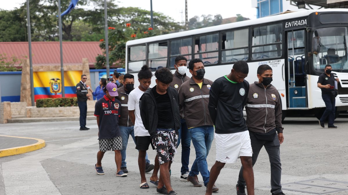Sospechosos. En Guayas hubo la detención de una veintena de implicados en casos de secuestro y extorsión.