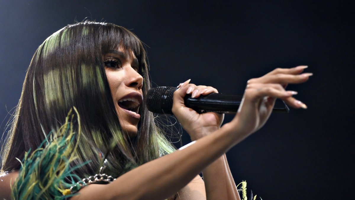 Fotografía de archivo de la cantante brasileña, Anitta.