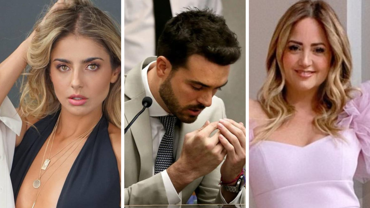 Michelle Renaud, Pablo Lyle y Andrea Legarreta.