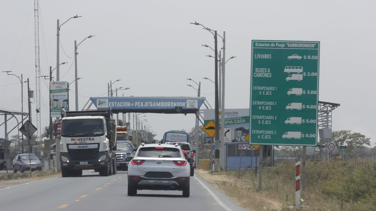 Cifra. El peaje se encuentra ubicado en el kilómetro 6,5 y abarca más de 20 kilómetros.