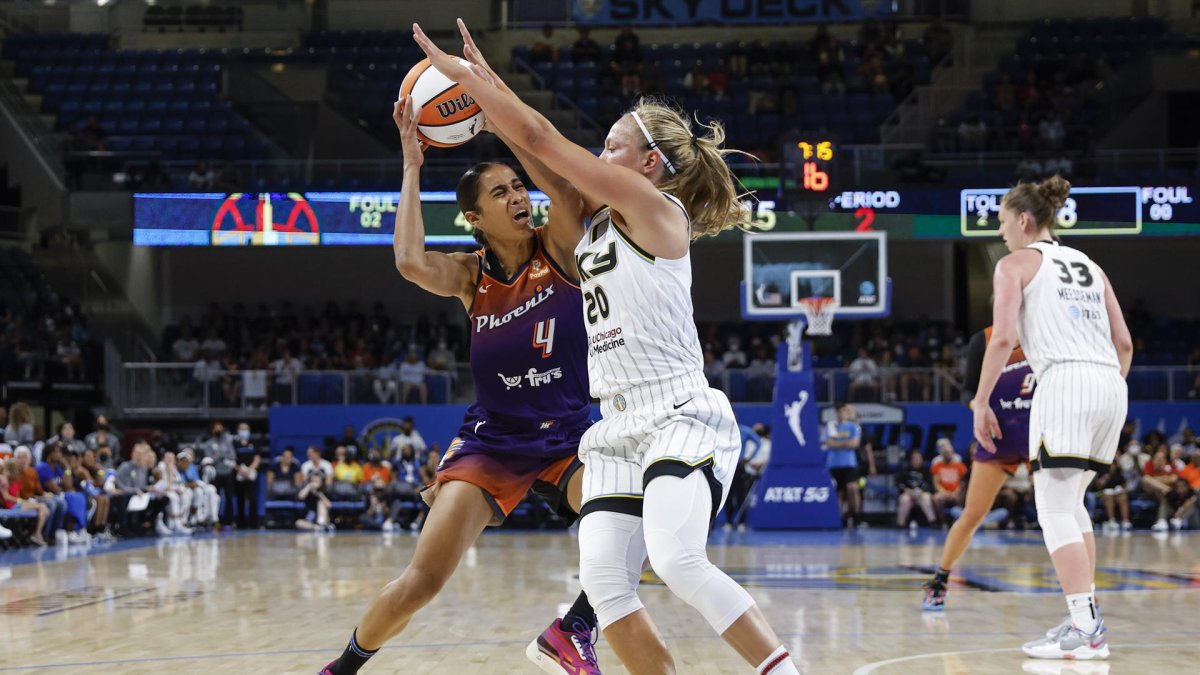 Vista de un partido de la WNBA, en una fotografía de archivo.