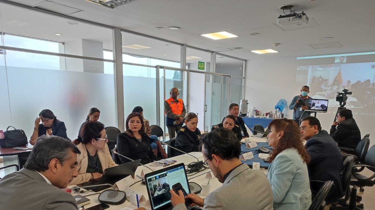 Ante la suspensión, la Comisión continuó con el proyecto de ley sobre las Fuerzas Armadas.