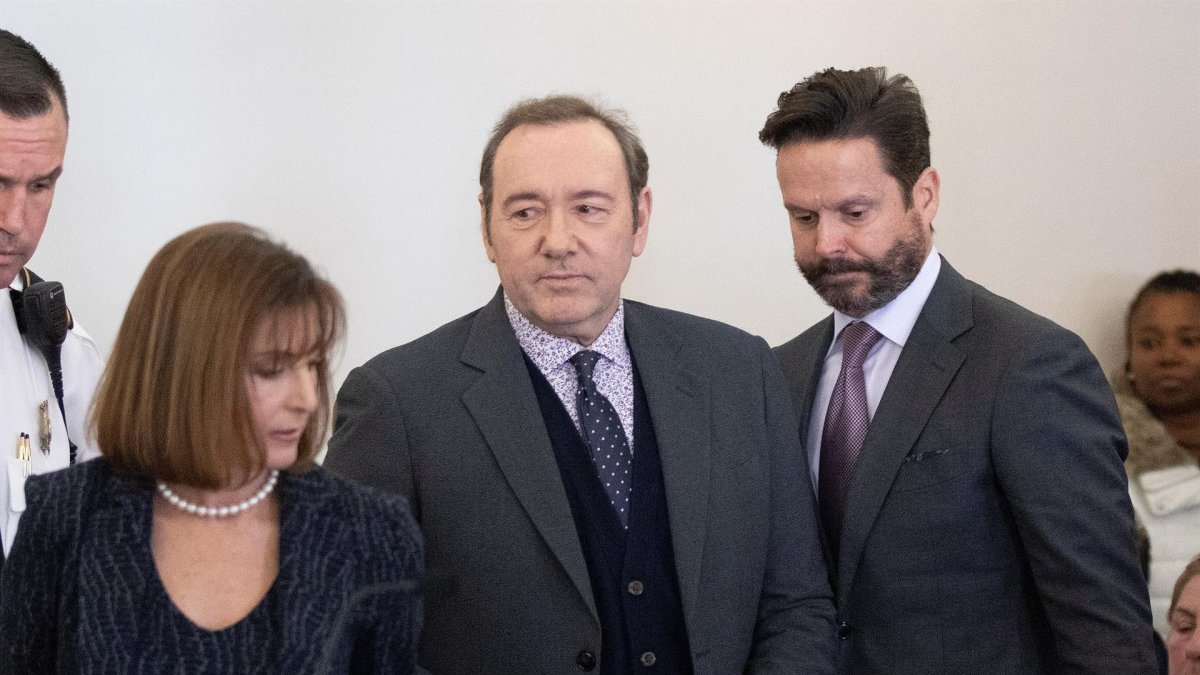 El actor Kevin Spacey (C), en una fotografía de archivo. EPA/Nicole Harnishfeger.