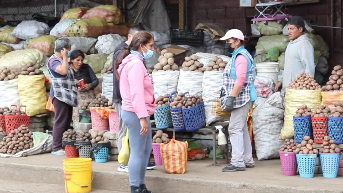 El Mercado Mayorista abastece a todos los mercados de la capital.