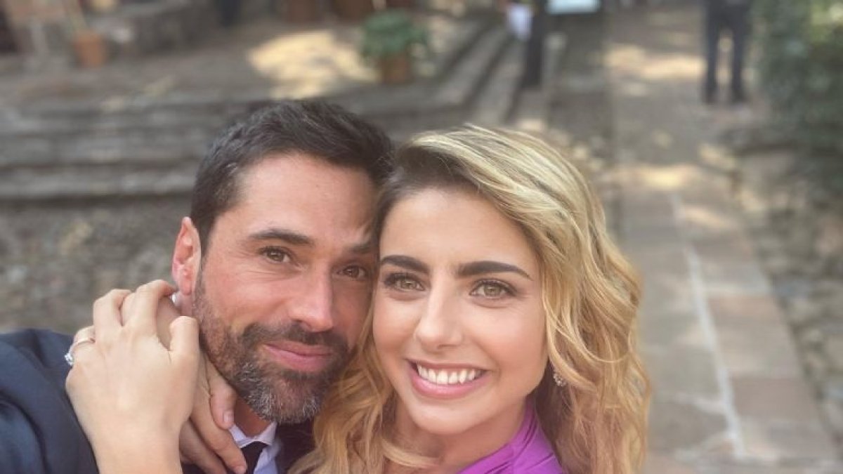 La pareja de enamorados.